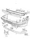 Diagram Front bumper, spoiler for your 1997 Volvo 960 5DRS W/O S.R 3.0l 6 cylinder Fuel Injected