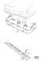 Diagram Consealing panel, Modesty panel for your 1988 Volvo 240
