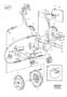 Diagram Clutch control for your 1975 Volvo 240 2.1l SideDraught Carb