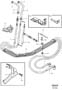 Diagram Fuel lines from tank to engine for your 2004 Volvo XC90