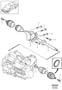 Diagram Drive shaft Manual Transmission exc awd 1999- for your Volvo