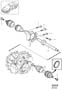 Diagram Drive shafts for your 2006 Volvo S60 4DRS S.R 2.5l 5 cylinder Turbo