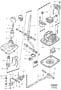 Diagram Gearbox, manual shift control M3P, M5P, 2000- for your Volvo