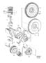 Diagram Crank mechanism 5cyl 1999 5cyl 2000- for your 2007 Volvo V70 2.4l 5 cylinder Turbo
