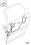 Diagram Cable harness, rear doors related parts for your 2017 Volvo XC90