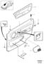 Diagram Parts for front door panel for your 1998 Volvo