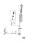 Diagram Front spring suspension for your 2014 Volvo V60