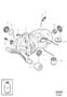 Diagram Final drive ambulans awd, VIN # 301890-, VIN # -334999 for your 2006 Volvo XC90
