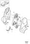 Diagram Belt drive D5244T/T2 for your Volvo
