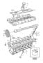 Diagram Cylinder head for your 1997 Volvo V90 3.0l 6 cylinder Fuel Injected
