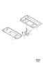 Diagram Luggage boot floor section for your 2007 Volvo S40