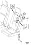 Diagram Car seat belt rear 3rd row for your 2006 Volvo XC90
