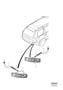 Diagram Fog lamp Rear side marker lamp for your 2009 Volvo XC90