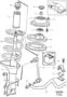 Diagram Front spring suspension for your 2016 Volvo XC90
