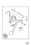 Diagram Brake control brake pedal for your 2012 Volvo XC70